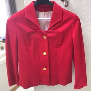 CAbi red blazer
